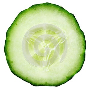 Slice of cucumber