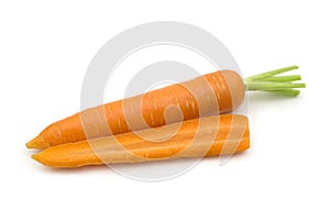 Slice fresh carrot