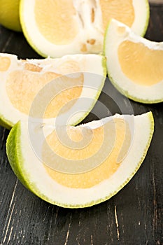 Slice fruit Oroblanco