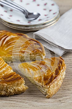 Slice of Galette des Rois