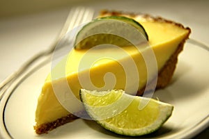 Slice of Key Lime Pie