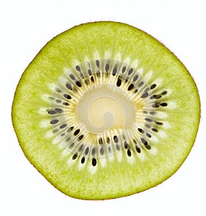 Slice of kiwi