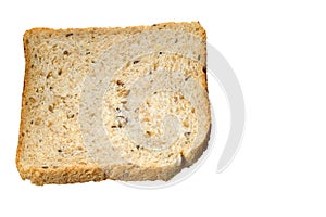 Slice of multigrain bread