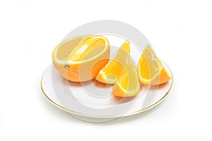 Slice of oranges