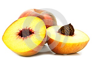 Slice peach