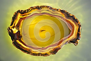 Slice of stone and ad some light