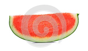 Slice of water melon on a white background
