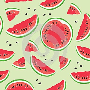 Slice of watermelon