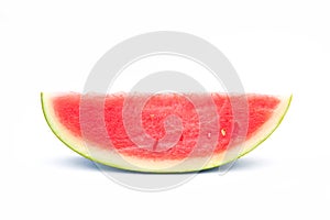 Slice watermelon isolate on white background