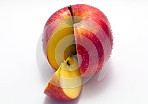 Sliced apple