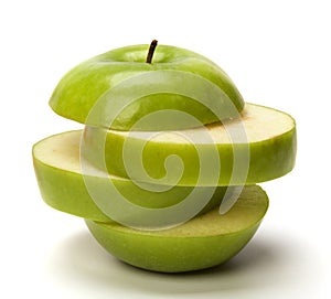 Sliced apple