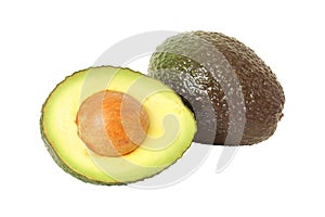 Sliced avocado.