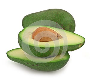 Sliced avocado