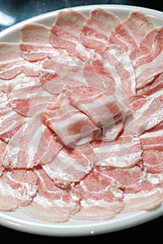 Sliced bacon