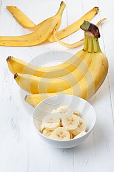 Sliced banana