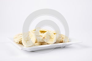 sliced banana