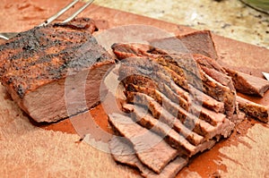 Sliced Beef Tri Tip photo