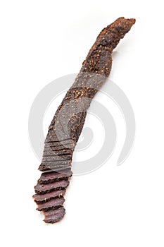 Sliced biltong