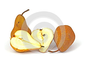 Sliced Bosc Pear