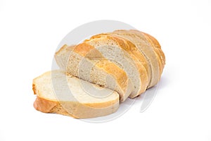 Sliced bread isolated