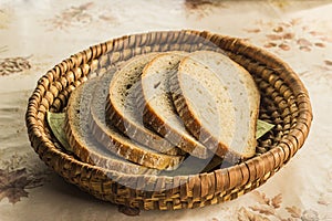 Sliced bread - retro photo