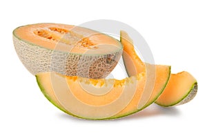 Sliced Cantaloupe