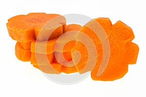 sliced carrot
