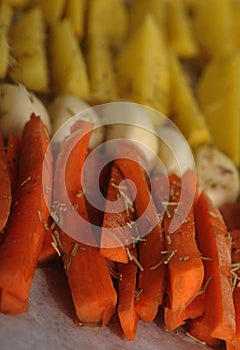 Sliced carrot