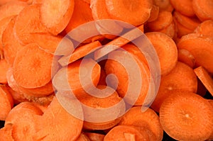 Sliced carrots