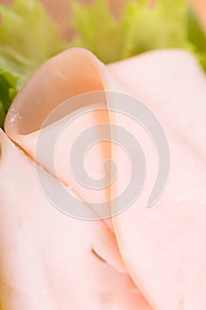 Sliced chicken breast