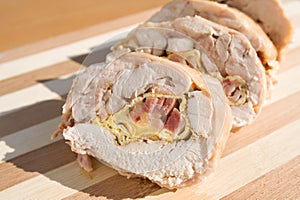 Sliced Chicken roll