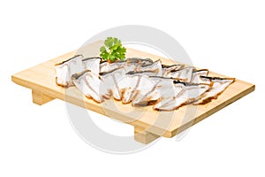 Sliced eel