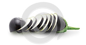 Sliced egg plant