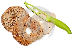 Sliced Everything Bagel