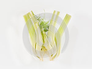 Sliced fennel bulb