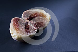 Sliced fig