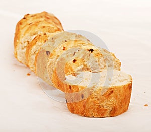 Sliced French Baguette