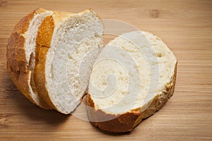 Sliced French bread