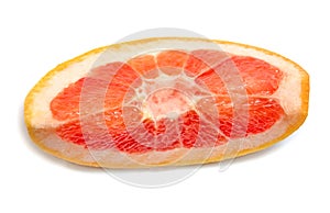 Sliced grapefruit