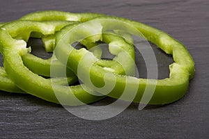 Sliced Green Pepper
