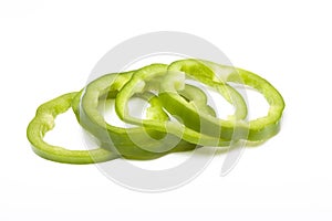 Sliced Green Pepper