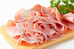 Sliced ham