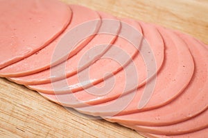 Sliced ham