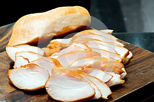 Sliced ham