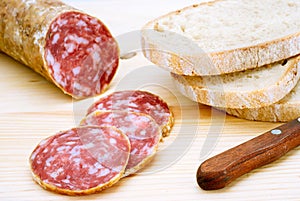 Sliced Italian Salami