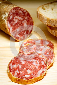 Sliced Italian Salami