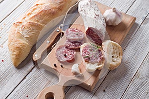 Sliced Italian Salami