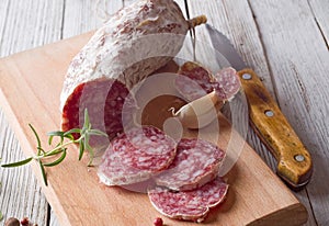 Sliced Italian Salami