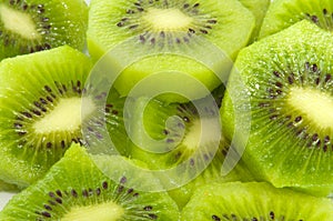 Sliced Kiwi Fruit