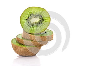 Sliced Kiwi Fruit Stack